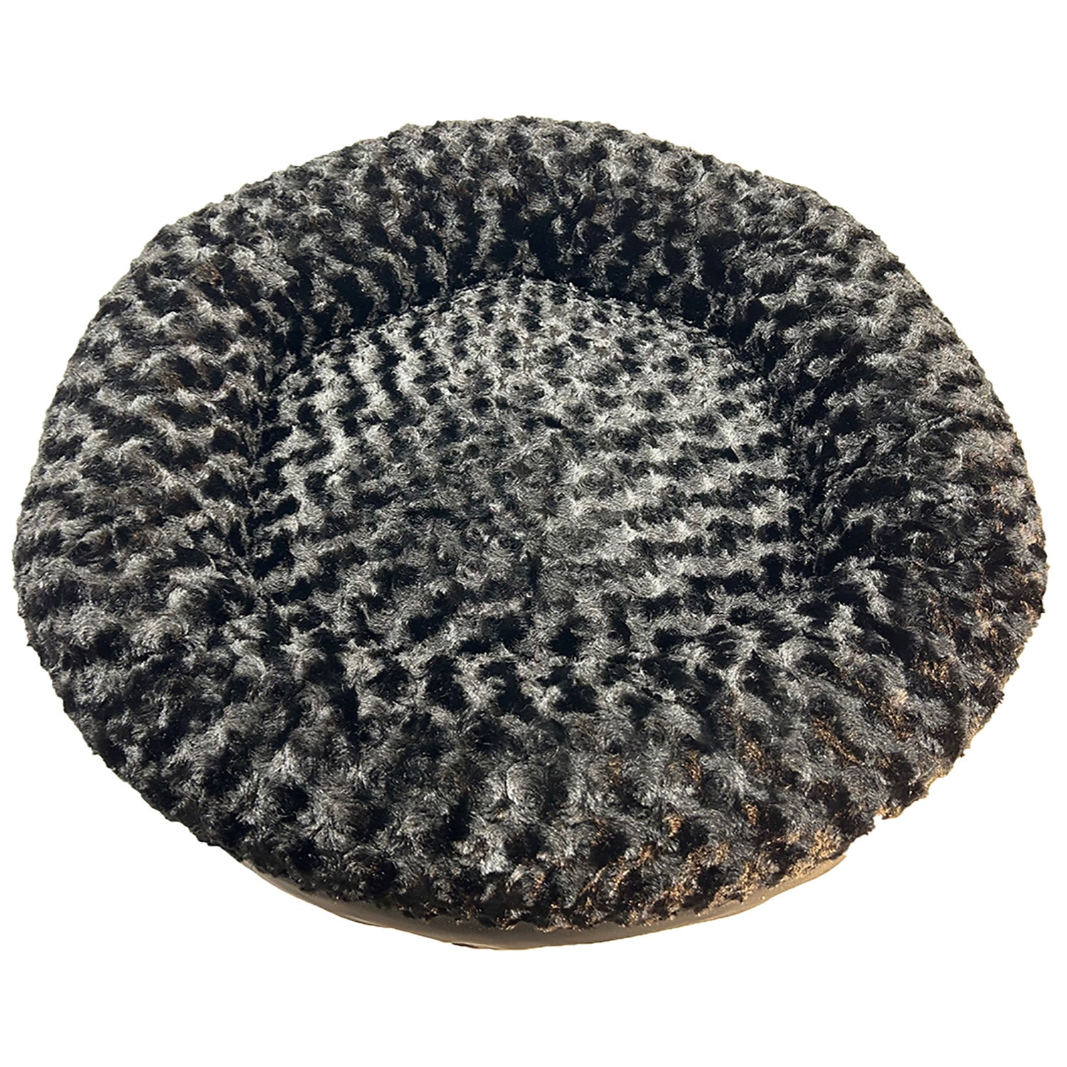 Round Bolstered Furvana™ Dog Bed