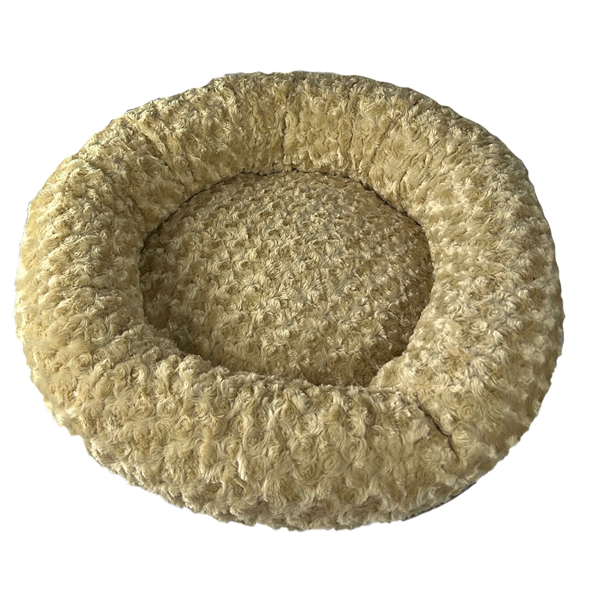 Round Bolstered Furvana™ Dog Bed