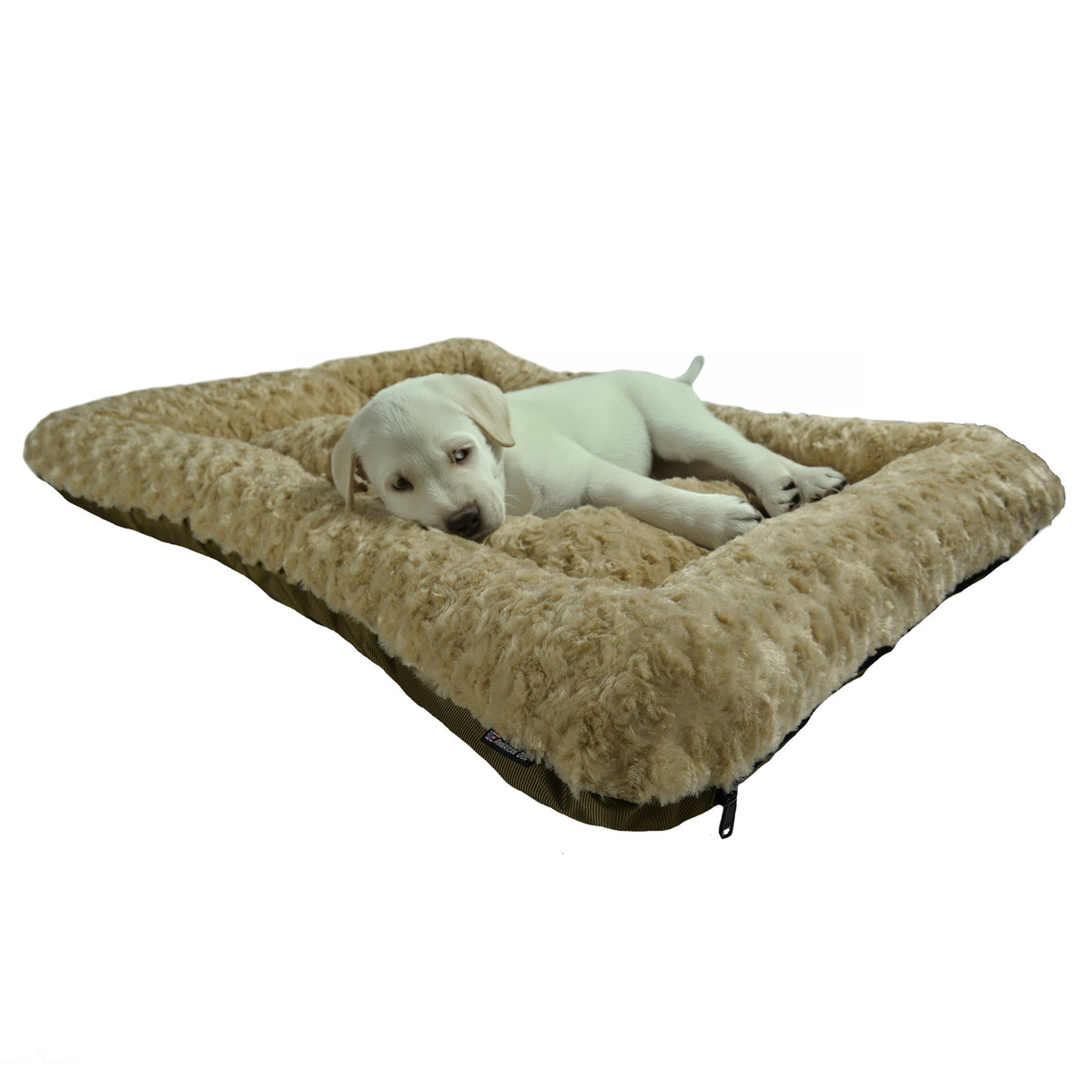 ‘Cloud’ Rectangle Bolstered Furvana™ Dog Bed