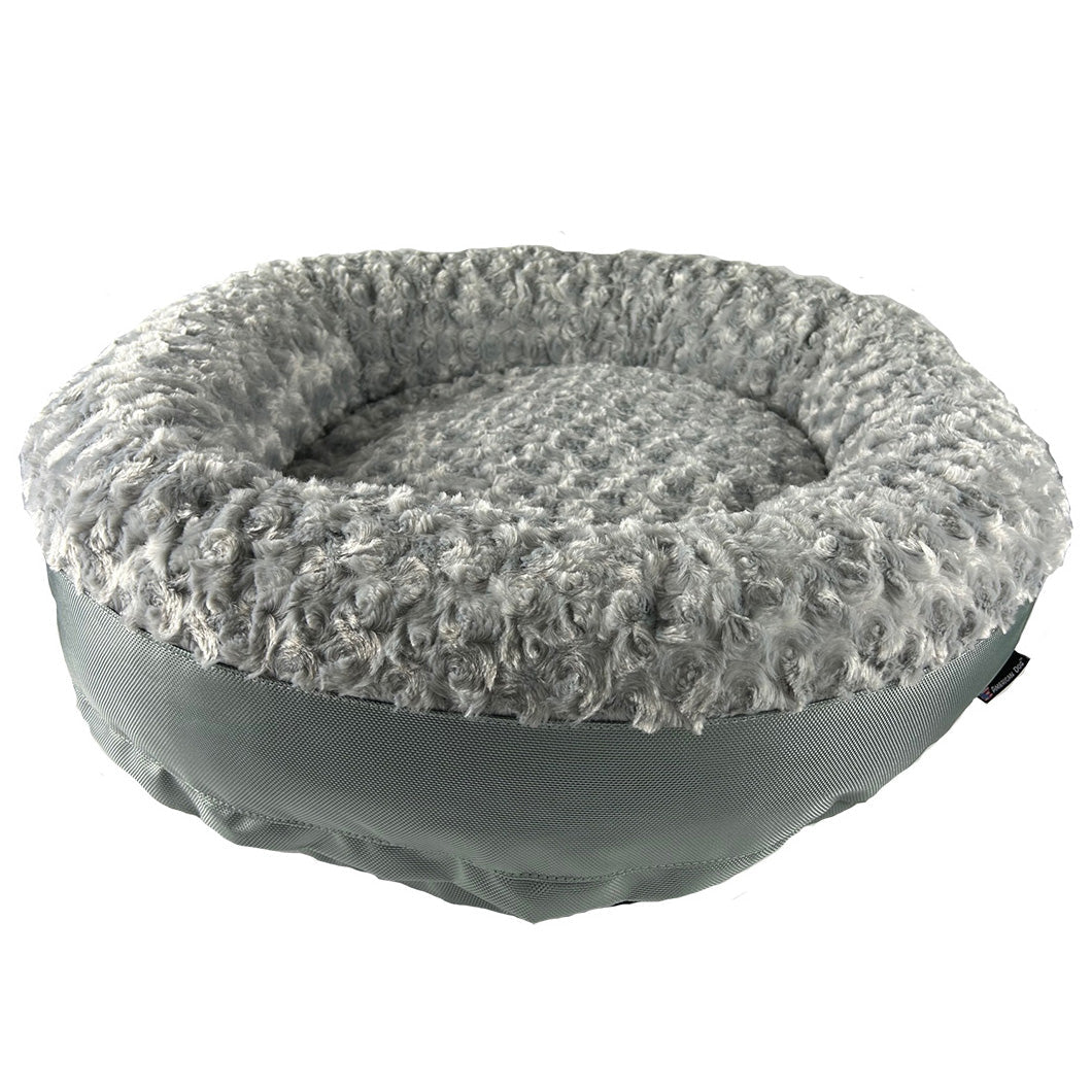 Round Bolstered Furvana™ Dog Bed