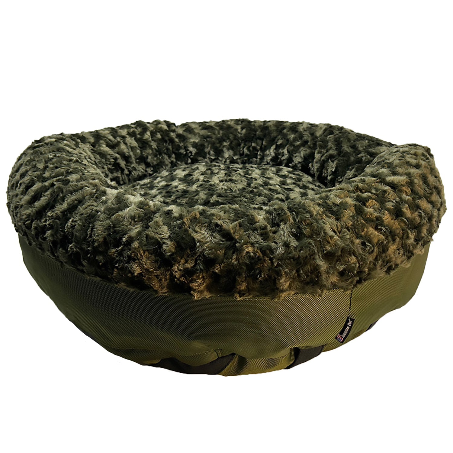 Round Bolstered Furvana™ Dog Bed