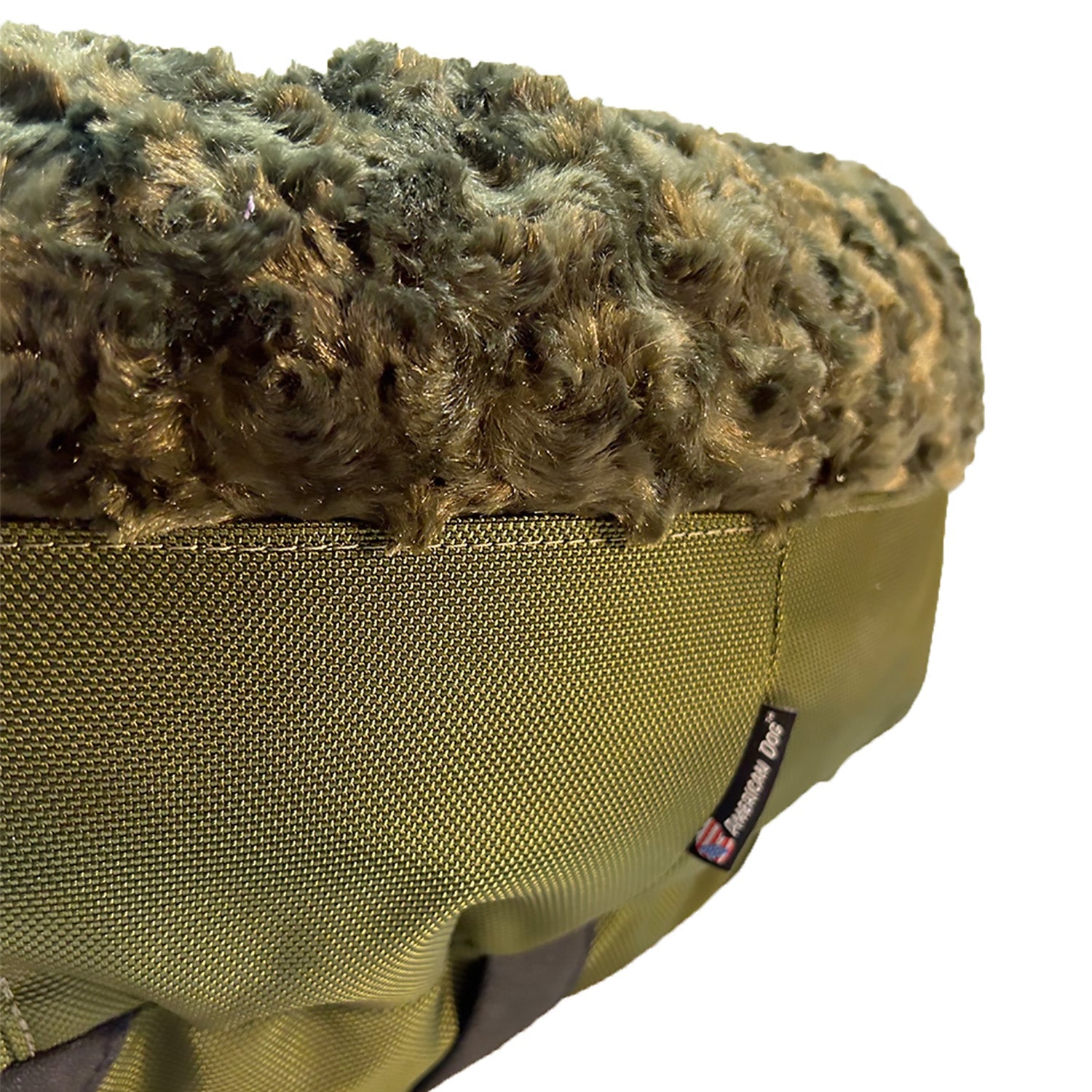 Round Bolstered Furvana™ Dog Bed