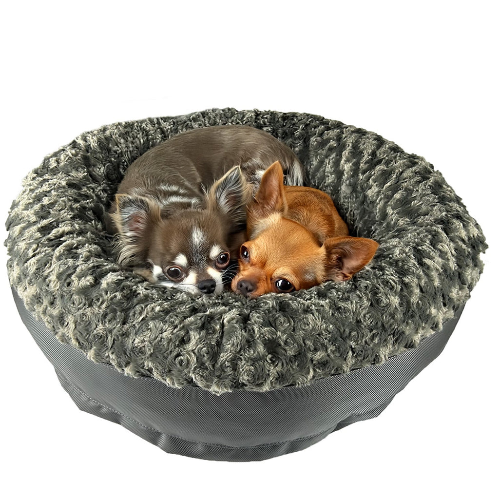 Round Bolstered Furvana™ Dog Bed