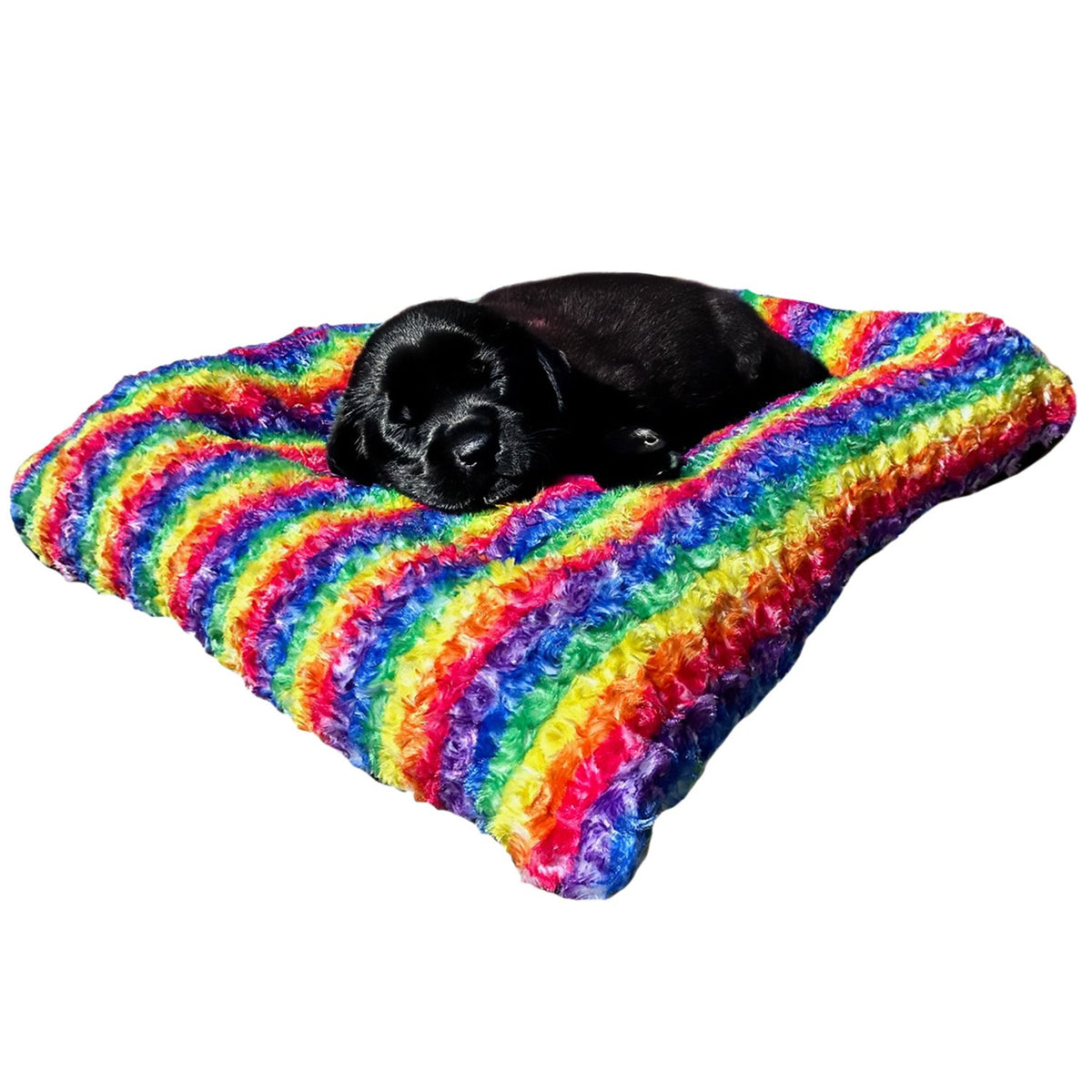 ‘Cloud’ Rectangle Bolstered Furvana™ Dog Bed