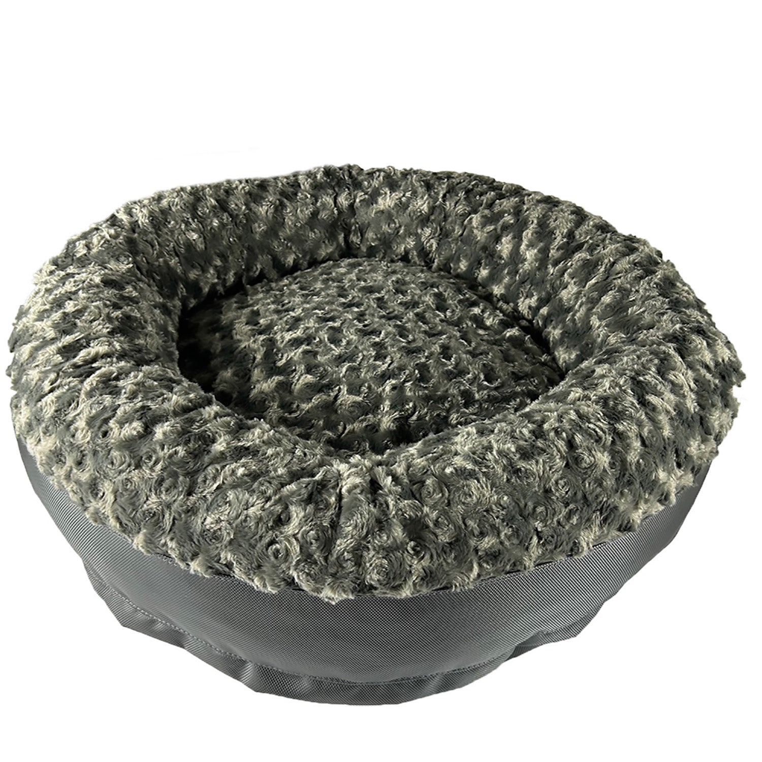 Round Bolstered Furvana™ Dog Bed