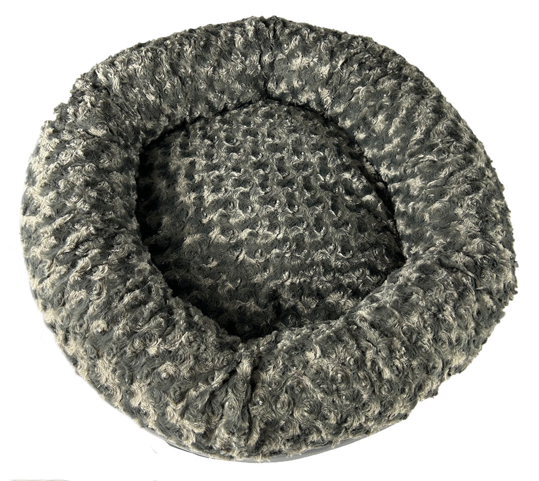 Round Bolstered Furvana™ Dog Bed