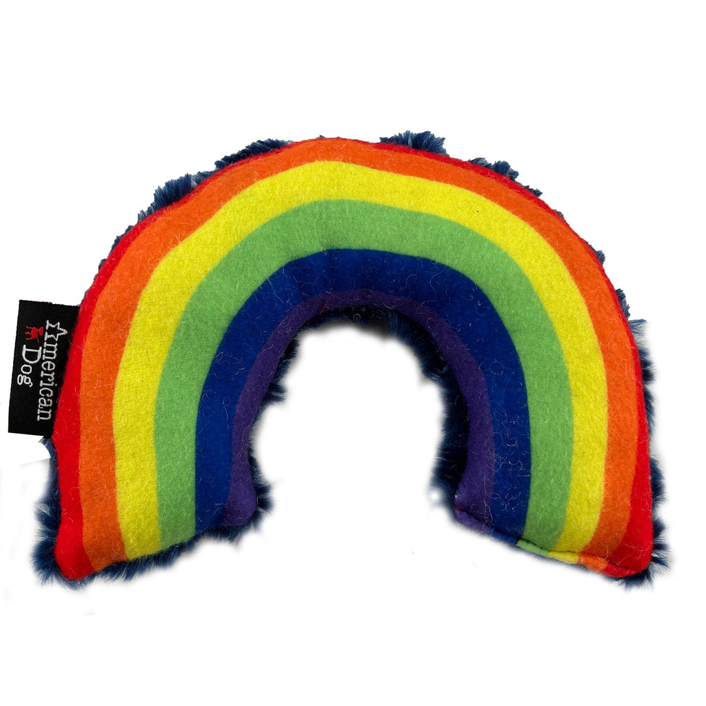 LUCKY DOG $9 Rainbow Plushie