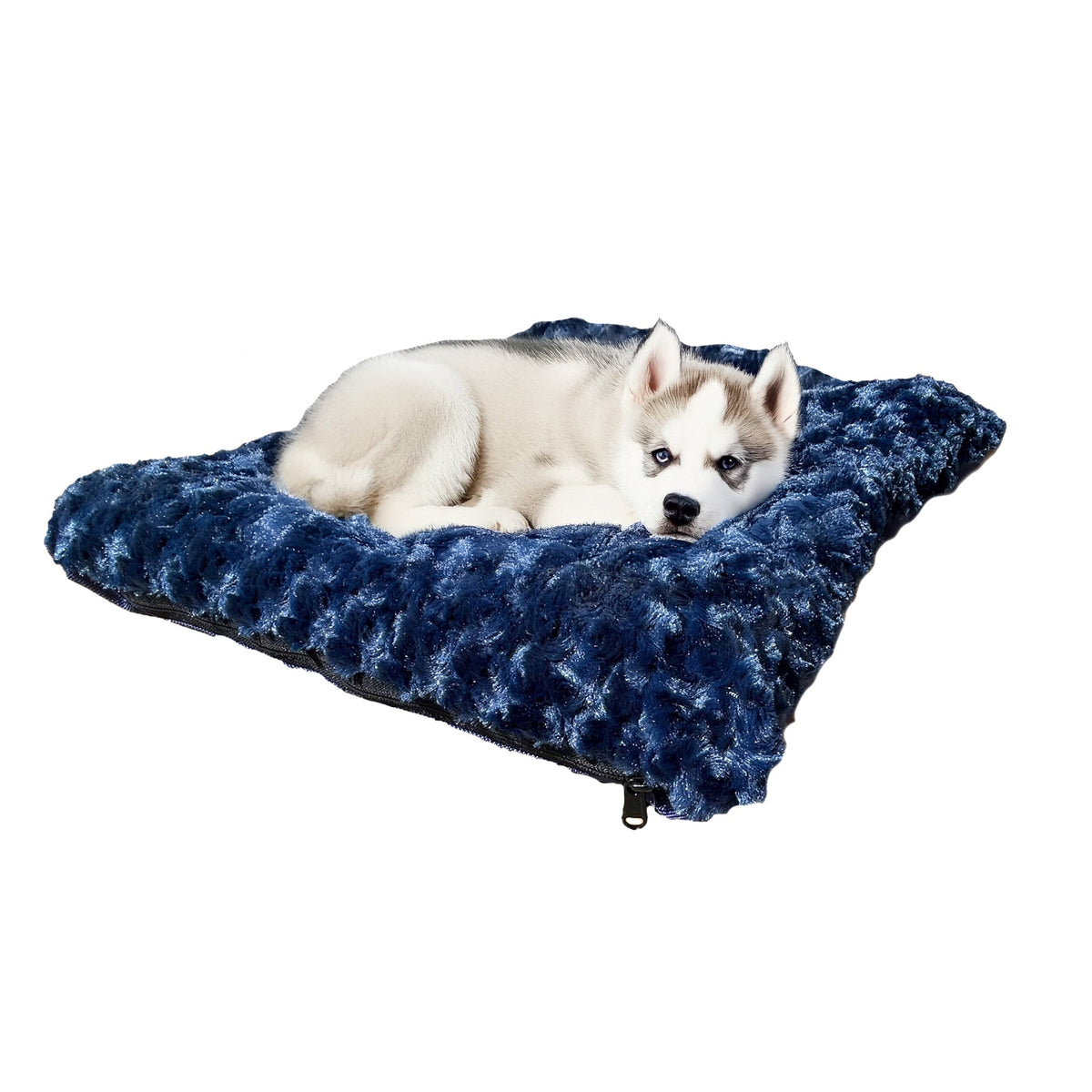 ‘Cloud’ Rectangle Bolstered Furvana™ Dog Bed