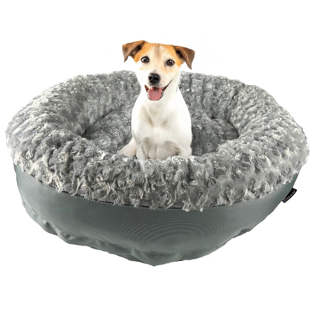 Round Bolstered Furvana™ Dog Bed