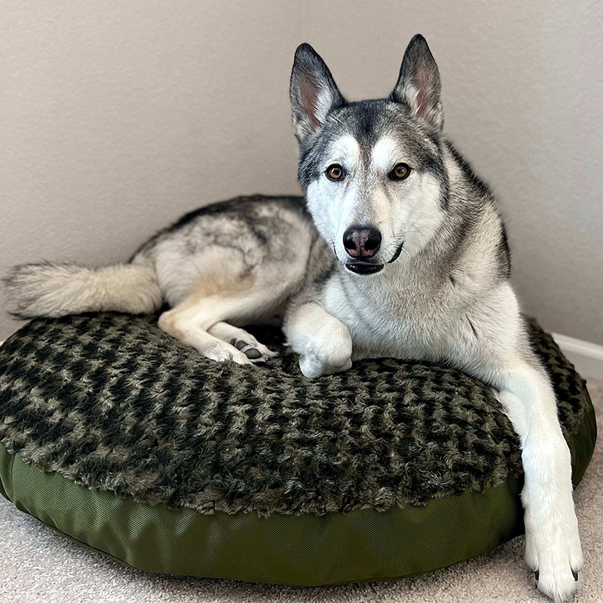 Round Furvana™ Dog Bed