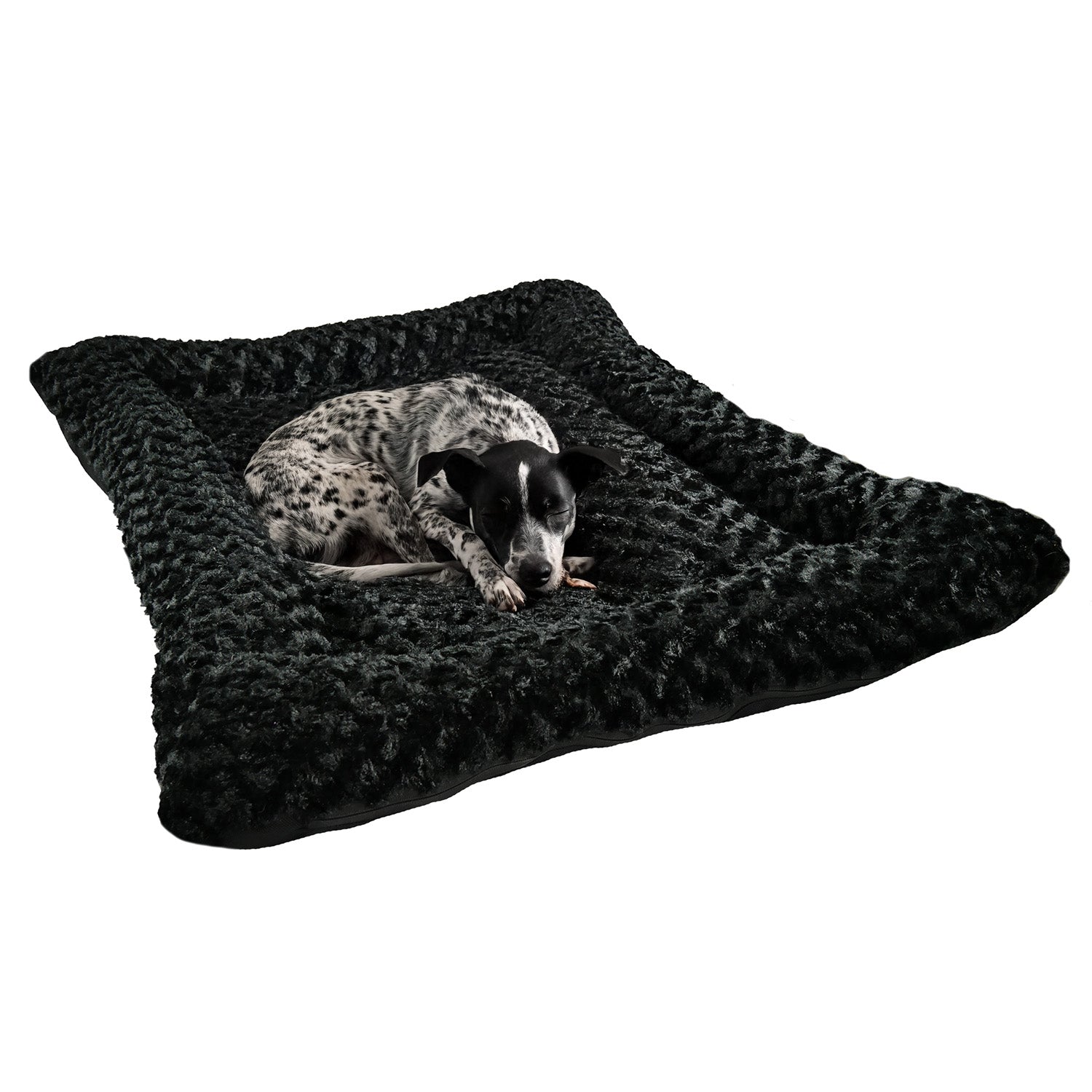 ‘Cloud’ Rectangle Bolstered Furvana™ Dog Bed